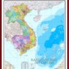 Bản đồ Việt Nam - Lào - Campuchia - VNLC2