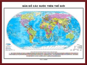 Bản đồ thế giới-TG10