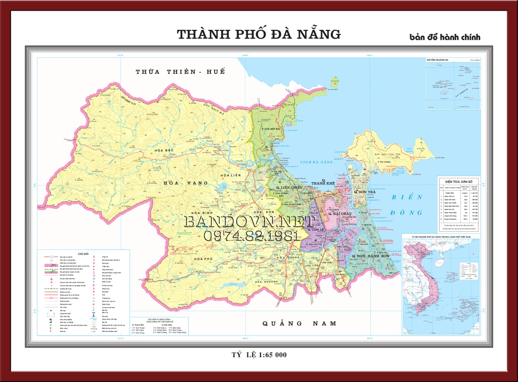Bản đồ TP Đà Nẵng