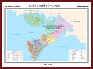 Bản đồ tỉnh Bà Rịa - Vũng Tàu