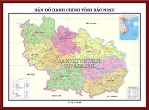Bản đồ tỉnh Bắc Ninh
