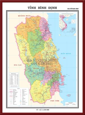 Bản đồ tỉnh Bình Định