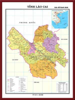 Bản đồ tỉnh Lào Cai