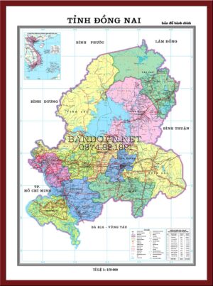 Bản đồ tỉnh Đồng Nai