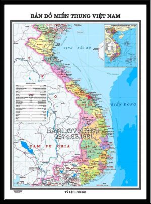 Bản đồ miền Trung