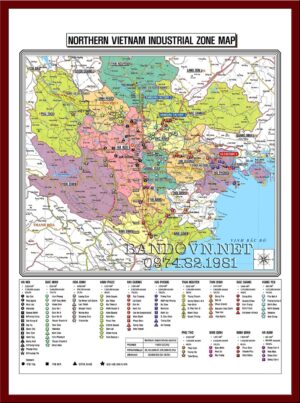 Bản đồ KCN miền Bắc - MB1