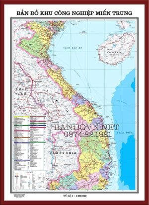 Bản đồ KCN miền Trung