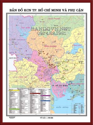 Bản đồ KCN miền Nam-MN1